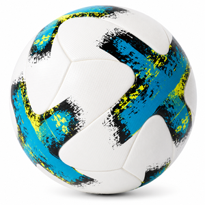 Ballon de football Flamia Sports TB-017 de qualité supérieure, thermocollé, durable, taille 5, vessie en butyl, haute rétention d'air, 410-460g, avec logo - Product Image 4