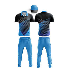 Polo de cricket personnalisé respirant en gros, maillot d'été à séchage rapide 100 % polyester unisexe à manches courtes - Product Image 6