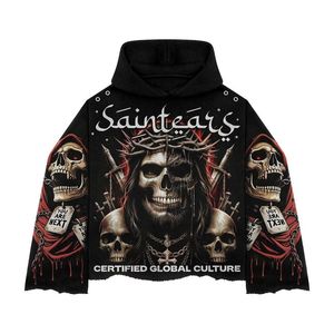 Sweat-shirt à capuche en coton 100% de haute qualité pour homme, sans cordon, sans poches, coupe classique, pull-over décontracté pour l'hiver - Product Image 3