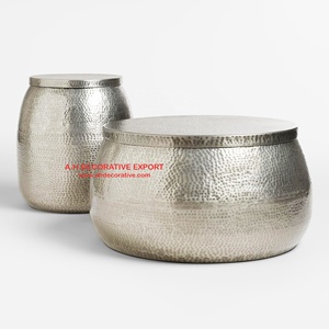 Fil métallique Rond Table Basse pour Salon Moderne Style Table À Thé pour Hôtel Restaurant Offre Spéciale Table D'extrémité à vendre - Product Image 6