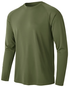 Camiseta Deportiva de Manga Larga para Hombre, Transpirable, Ligera, para Entrenamiento, Gimnasio, Running - Product Image 4