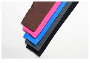 Mono de yoga acanalado de color liso, de alta elasticidad, con cuello redondo y espalda descubierta con tirantes en Y, ideal para gimnasio y ropa deportiva informal. - Product Image 6