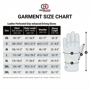 Gants de conduite en cuir brun vintage perforés Hashbloom International avec une adhérence améliorée pour une utilisation en extérieur et pour le sport - Product Image 6