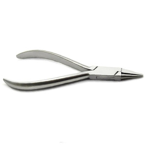 Pince manuelle orthodontique pour fils légers, plie-fils, pince à bec d'oiseau, pour la formation d'anneaux, en acier inoxydable, instruments orthodontiques - Product Image 4