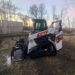 Livraison Rapide Bobcats T76 Chargeuse compacte à moteur diesel pour travaux de construction intensifs, roulement de moteur principal, Acheter maintenant - Product Image 1