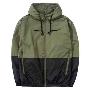 Chaqueta Cortavientos para Hombre en los Mejores Colores de Invierno, Nuevo Diseño, Personalizable con Logotipo, Bloques de Color, Material de Poliéster Tejido, Sostenible y Lavable - Product Image 5