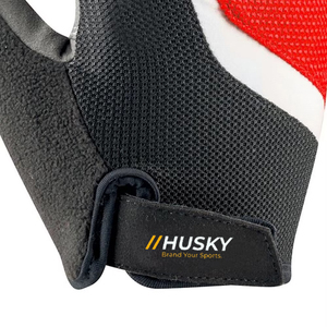 HUSKY SPORTSWEAR Customized Unisex Half Finger Weight Lifting Cycling Shockproof Breathable Microfiber Padded Fingerless Gloves - Product Image 5