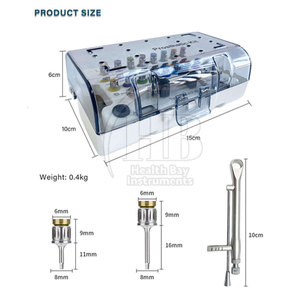 Kit Prothétique Manuel Personnalisé en Acier Inoxydable pour Implants Dentaires – Instruments Réutilisables, Conception Ergonomique, Certifié CE, pour Professionnels - Product Image 3