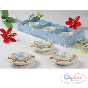 Ensemble de bougies flottantes Aakar TC 110 Tulip pour mariage et décoration de la maison au meilleur prix - Product Image 2