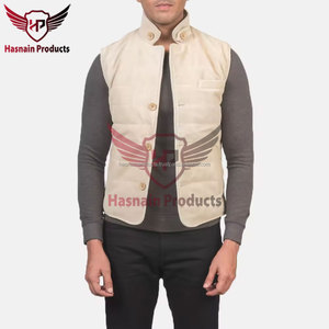 Gilet en cuir bouffant de dernière conception de qualité supérieure pour l'hiver des hommes tenues décontractées en plein air Logo personnalisé gilet bouffant élégant - Product Image 3