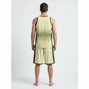 Uniforme de basket-ball personnalisé léger, dernier modèle de maillot de basket-ball, uniforme de basket-ball uni confortable - Product Image 2