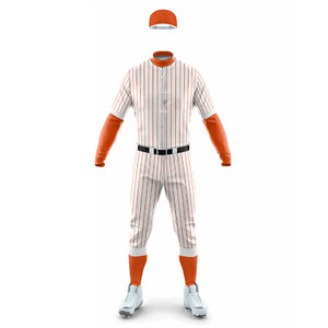 OEM Breathable Youth <b>Baseball</b> Softball Uniform Custom Stripe Design Blank Sublimation Team Name and Numbers Full Kits Uniform - Product Image 5