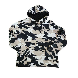 <b>Mens</b> Solid Fleece 100% Cotton Oversized Pullover Hoodie Long Sleeve Casual Streetwear <b>Sweatshirt</b> Custom Wholesale Apparel - Product Image 4