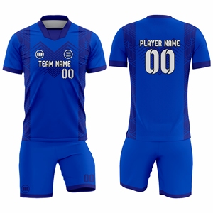 Fabricant de maillots de football personnalisés de qualité supérieure, ensemble short et maillot, fournisseur professionnel d'uniformes de football en gros, fournisseur d'équipements d'équipe - Product Image 1