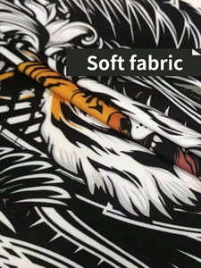 Camiseta de Compresión Tiger para Hombre, Manga Larga, para MMA, Rashguard, Gimnasio, Entrenamiento Atlético - Product Image 4