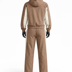 ชุดเสื้อกันลมแบบขายส่ง ราคาพิเศษ ดีไซน์ใหม่ทันสมัยสำหรับผู้ชาย พร้อมซิป ชุดเสื้อกันลมบางสำหรับฤดูหนาว ป้องกันลมได้ดี - Product Image 5