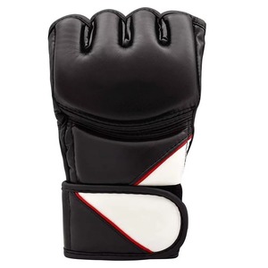 Guantes de boxeo MMA de medio dedo personalizados con la mejor protección para nudillos para pelear y agarrar GUANTES UFC MMA - Product Image 2