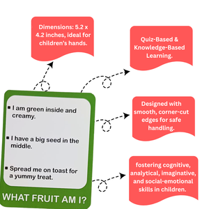 KiDOGEN - Juego Educativo de Tarjetas de Memoria de Frutas y Verduras, 40 Piezas, de Cartón, para el Aprendizaje Cognitivo de Niños - Product Image 2