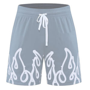 Pantalones Cortos de Baloncesto Casuales Transpirables y Antibacterianos para Adultos, Personalizados con Sublimación, Cintura Elástica, Colores Personalizados, Nuevo Diseño - Product Image 1