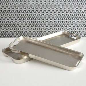 ถาดเงินพร้อมหูจับรูปเขากวางสีทอง ของตกแต่งคริสต์มาส ถาดทำมือ ถาดเสิร์ฟตกแต่ง ถาดเสิร์ฟสำหรับงานอีเว้นท์ - Product Image 4