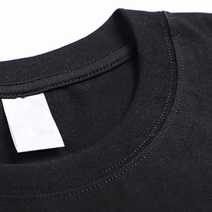 ผู้ผลิตเสื้อผ้า เสื้อยืดคัสตอมผู้ชาย โลโก้ด้านหน้า ผ้าหนา 100% คอตตอน ทรงปกติ คอกลม แขนสั้น - Product Image 3