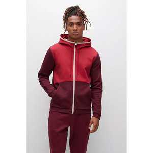 Custom Streetwear Men's Athletic Zip-Up <b>Hoodie</b> Custom Design Winter Breathable Men's Solid Color <b>Workout</b> Zip-Up <b>Hoodie</b> - Product Image 2