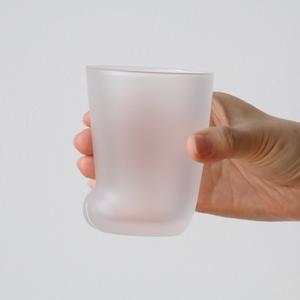 Vaso de vidrio Coconeco, popular y apreciado, productos para gatos, vaso de vidrio con forma de garra de gato elaborado con vidrio esmerilado - Product Image 6