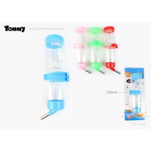 Botella de agua para hámster Yommy de 80 ml con boquilla metálica para jaula - Product Image 3