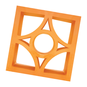 กระเบื้องตกแต่งลายฮาวายคุณภาพสูง ผลิตจากดินเผาเผาผนึกแบบกลวง สีแดง สำหรับงานก่อสร้าง จัดส่งรวดเร็ว ผลิตในเวียดนาม - Product Image 1