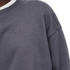 Sweat-shirt à col rond pour femme, manches longues, en molleton décontracté, confortable pour le quotidien, vêtements de sport, mode, OEM ODM en gros - Product Image 6