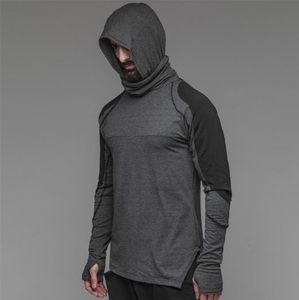 Sudadera con Capucha Ninja de Alta Calidad con Logotipo Personalizado, para Invierno, Estilo Urbano, Resistente al Viento, Unisex, con Cubre Rostro Lavado - Product Image 5