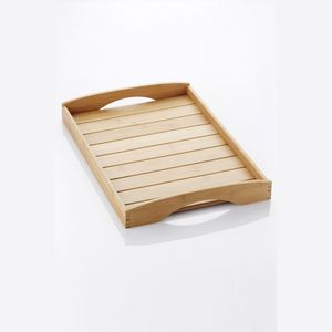 Hot Selling <b>Black</b> Wooden <b>Serving</b> <b>Tray</b> Set of Two with Beaded Edges for Snacks Drinks Party Kitchen Dining Table Elegant Stylish - Product Image 2