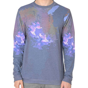 Sweat-shirts d'hiver décontractés pour hommes, confortables, 100% coton, col rond, haute qualité, respirants, écologiques, logo personnalisé, manches longues - Product Image 3