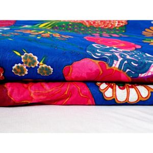 Telas Estampadas a Mano 100% Algodón Hechas a Medida para Vestidos, Textiles para el Hogar, Cortinas, Bolsos, Ropa para Niños - Alta Calidad y Ligeras - Product Image 1