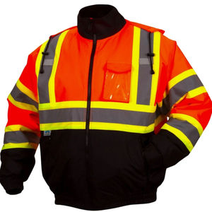 Chaqueta de Trabajo de Alta Visibilidad para Hombre, Diseño 2026, Cómoda, Reflectante, con Servicio OEM y Logotipo Personalizable - Product Image 1