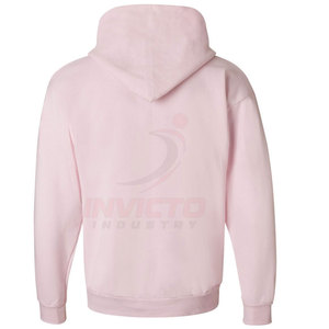 Sudaderas con capucha lisas para hombre, cómodas y esenciales para el día a día, con material de mezcla de algodón suave. - Product Image 3