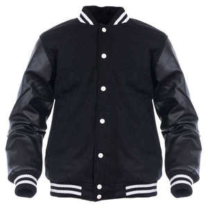 Veste de sport pour homme de qualité supérieure, personnalisée, respirante, en polyester et coton, style varsity, avec logo - Product Image 4