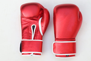 Gants d'entraînement de boxe en cuir réglables les plus populaires, avec poignées durables, ajustement compressif, imperméables et respirants pour l'entraînement en salle de sport - Product Image 3