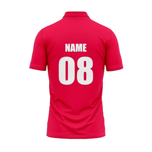 เสื้อคริกเก็ตแบบสั่งทำพิเศษ ผ้าตาข่ายระบายอากาศได้ดี ทรงพอดีสำหรับการเล่นกีฬา - Product Image 3