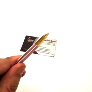 Pince à épiler en acier inoxydable rose doré à pointe inclinée pour sourcils, outil de façonnage pour l'épilation, logo personnalisé imprimé, service OEM en gros - Product Image 5