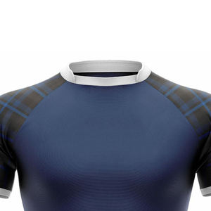 Maillot de football américain rétro personnalisé en gros 2025-20246 – Maillots de rugby respirants à manches courtes pour adultes - Product Image 3