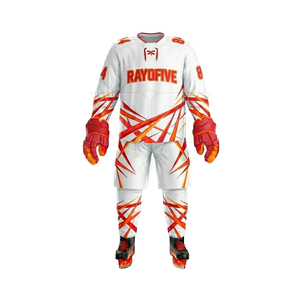 ชุดเสื้อผ้ากีฬาฮอกกี้น้ำแข็งที่ใส่สบาย น้ำหนักเบา ขายดี ราคาพิเศษ - Product Image 4