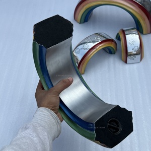 Rainbow Bridge Paw Pet Cremation Urns for Pet Ashes Aluminum Engraved Paw Urn for Ashes Cremation Ash Storage Pet Urns - Product Image 6