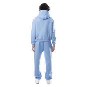 Sudadera con Capucha Moderna para Hombre, Diseño Gráfico, Mezcla de Algodón y Felpa, Corte Holgado, Bolsillo Canguro, Ribete Acanalado, Estilo Casual Urbano - Product Image 6