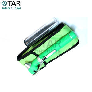 Otoscope à fibre optique vert, mini kit de diagnostic ORL de poche, outil d'examen des oreilles portable à LED, utilisation à domicile pour les soins de santé - Product Image 3