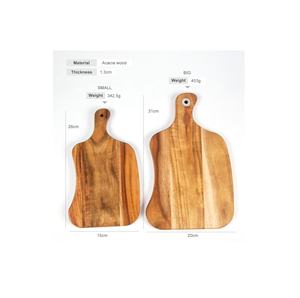 Tabla de cortar de madera de acacia personalizada clásica hecha a mano, venta al por mayor, cocina y Hotel, tabla de cortar de madera, uso para cortar - Product Image 1