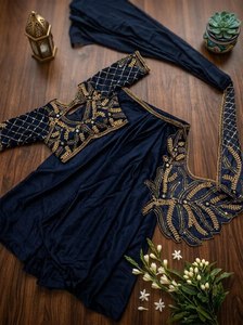 Elegante Saree Dhoti Indo-Occidental ZAIN EXPORT, Estilo Étnico Moderno, de Secado Rápido, Ideal para Bodas - Product Image 6