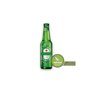 Cerveza Heineken Premium Malt Lager Original de Trigo, la Más Vendida en los Países Bajos, Paquete de 24 Botellas de 12 fl oz (330 ml) - Product Image 1
