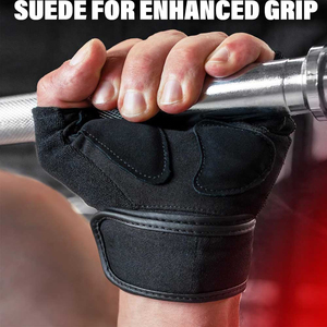 Gants de sport en cuir pour hommes et femmes, pour la musculation, le fitness, la course à pied, le cyclisme et l'entraînement sportif - Product Image 1
