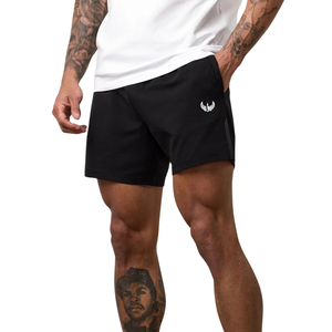 Pantalones Cortos Deportivos Negros para Hombre, Ropa Deportiva Informal para Gimnasio, Correr, Entrenamiento, Verano, Deportes Activos - Product Image 2